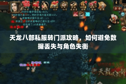 天龙八部私服转门派攻略，如何避免数据丢失与角色失衡