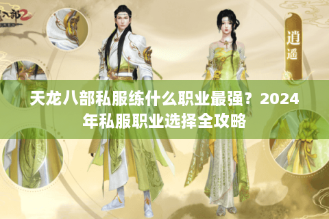 天龙八部私服练什么职业最强？2024年私服职业选择全攻略