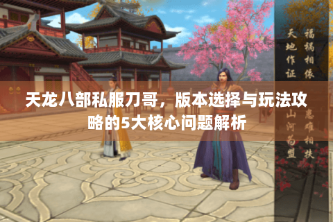 天龙八部私服刀哥，版本选择与玩法攻略的5大核心问题解析