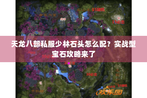 天龙八部私服少林石头怎么配？实战型宝石攻略来了