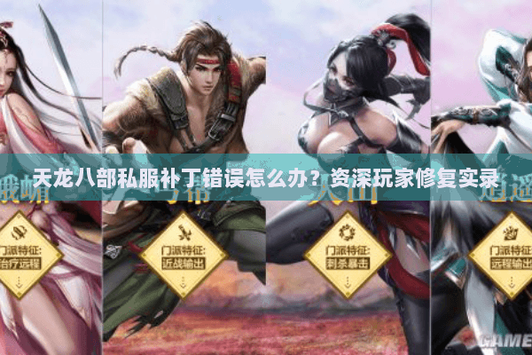 天龙八部私服补丁错误怎么办？资深玩家修复实录