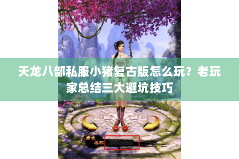 天龙八部私服小猪复古版怎么玩？老玩家总结三大避坑技巧
