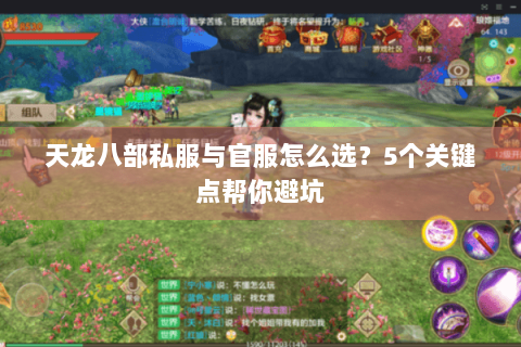 天龙八部私服与官服怎么选？5个关键点帮你避坑