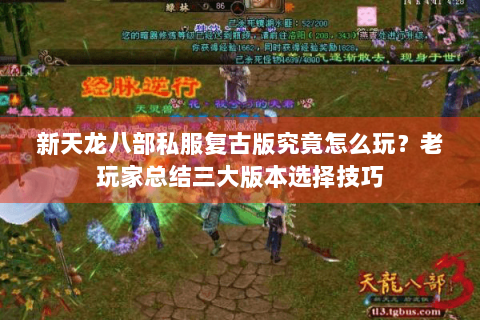 新天龙八部私服复古版究竟怎么玩？老玩家总结三大版本选择技巧