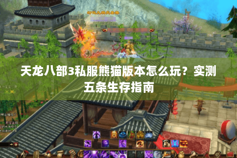 天龙八部3私服熊猫版本怎么玩？实测五条生存指南