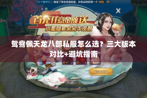 鸳鸯佩天龙八部私服怎么选？三大版本对比+避坑指南
