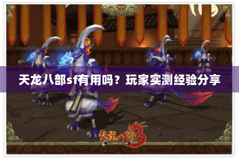 天龙八部sf有用吗？玩家实测经验分享