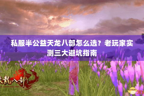 私服半公益天龙八部怎么选？老玩家实测三大避坑指南