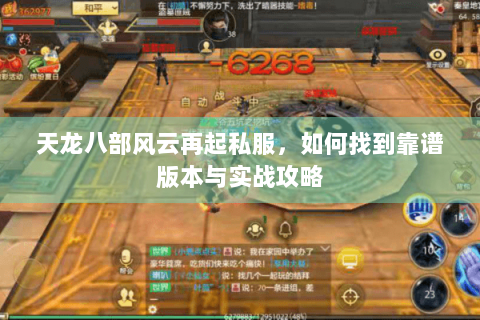 天龙八部风云再起私服，如何找到靠谱版本与实战攻略