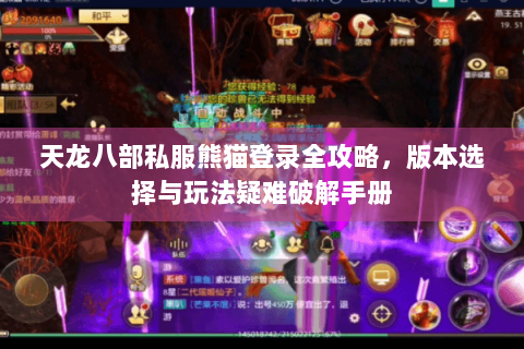 天龙八部私服熊猫登录全攻略，版本选择与玩法疑难破解手册