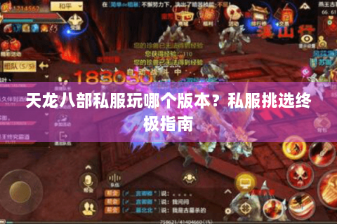 天龙八部私服玩哪个版本？私服挑选终极指南