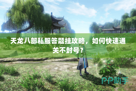 天龙八部私服答题挂攻略，如何快速通关不封号？
