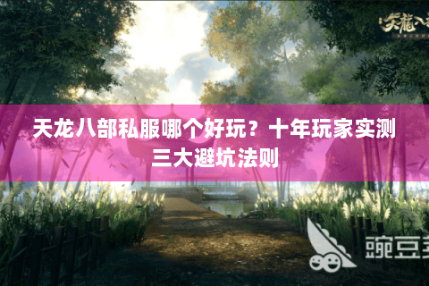 天龙八部私服哪个好玩？十年玩家实测三大避坑法则