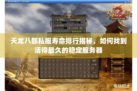 天龙八部私服寿命排行揭秘，如何找到活得最久的稳定服务器