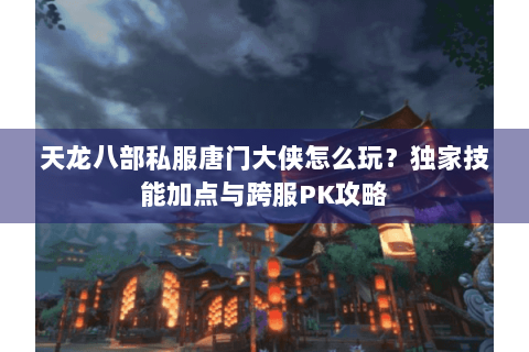 天龙八部私服唐门大侠怎么玩？独家技能加点与跨服PK攻略