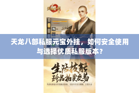 天龙八部私服元宝外挂，如何安全使用与选择优质私服版本？
