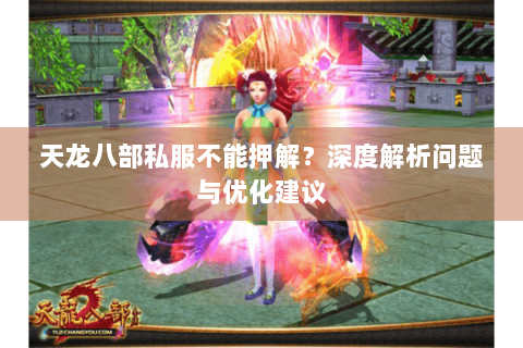 天龙八部私服不能押解？深度解析问题与优化建议
