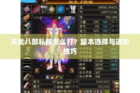 天龙八部私服怎么打？版本选择与进阶技巧