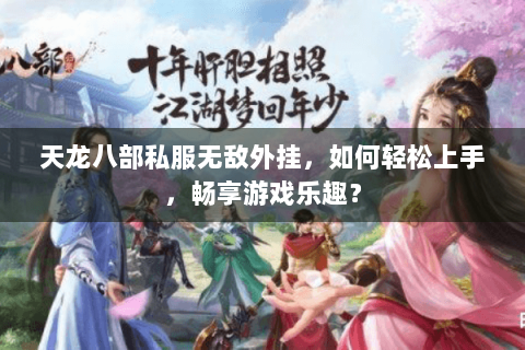 天龙八部私服无敌外挂，如何轻松上手，畅享游戏乐趣？