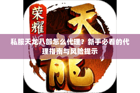 私服天龙八部怎么代理？新手必看的代理指南与风险提示