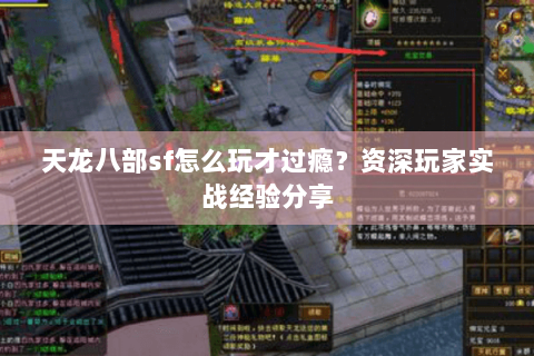 天龙八部sf怎么玩才过瘾？资深玩家实战经验分享
